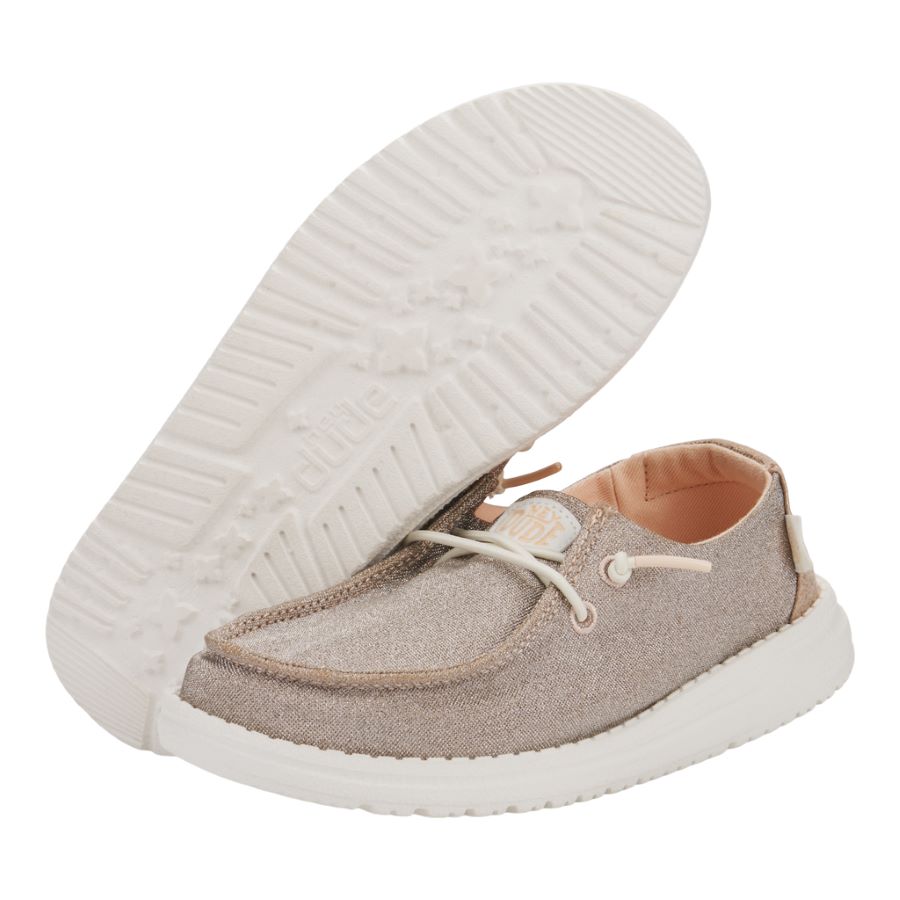 Wendy Youth Metallic Sparkle - Rose Gold - Image 3