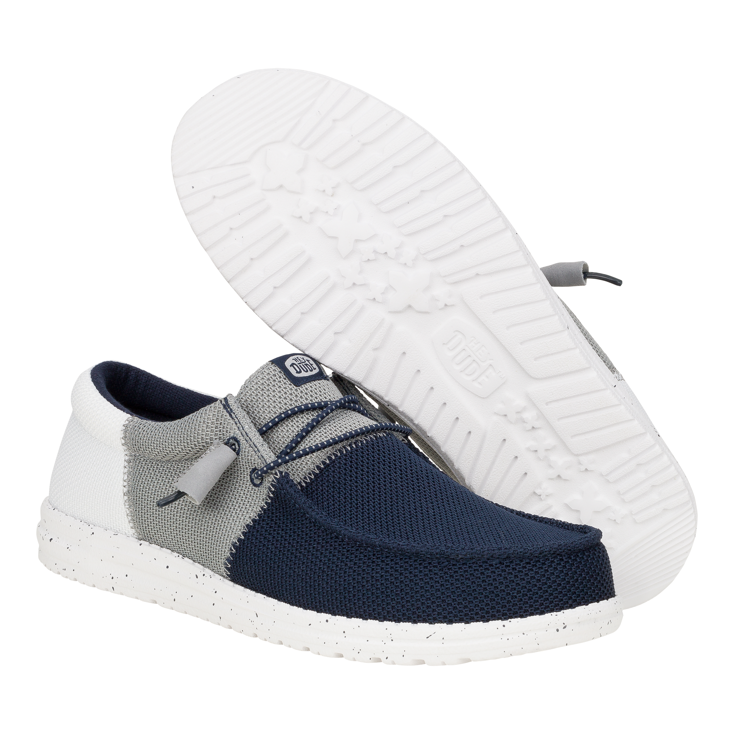 Wally Tri Varsity Mesh - Navy/Grey - Image 3