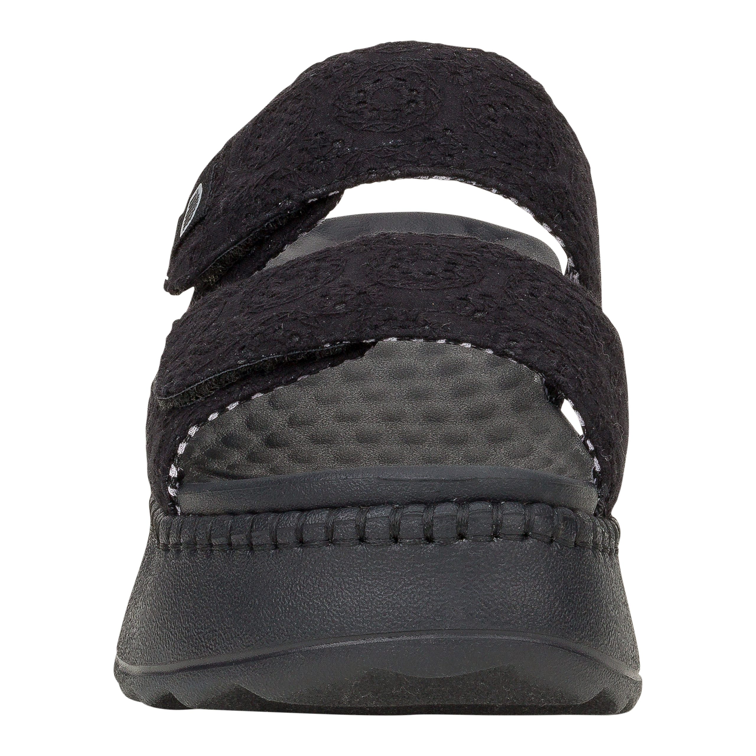 Delray Slide Eyelet - Black - Image 4