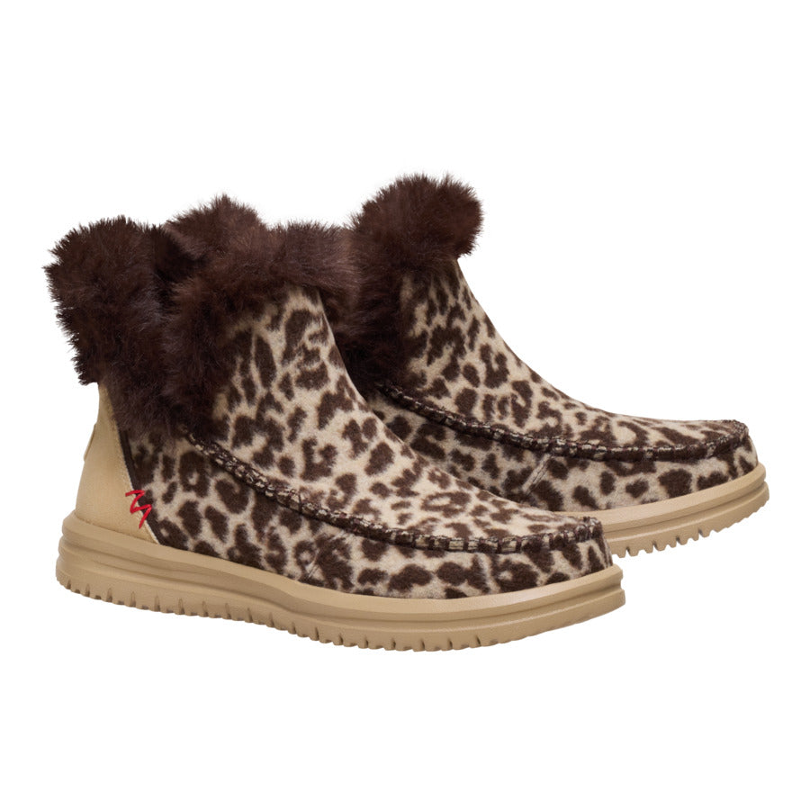 Camden Brushed Leopard Cozy - Leopard - Image 2